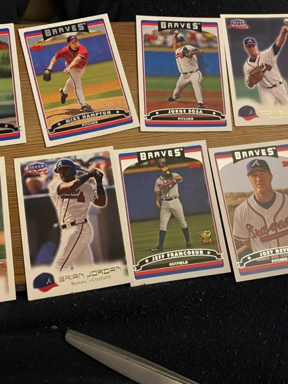 Lot of 111 Atlanta Braves Baseball cards pre 2009 USED Good starter pack